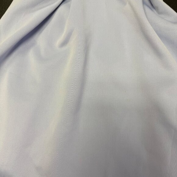 ASOS Strapless Scuba Knot Front Mini Skater Dress Size 4 Tie Front Cutouts - Picture 8 of 12